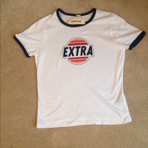 “Extra” short sleeve shirt